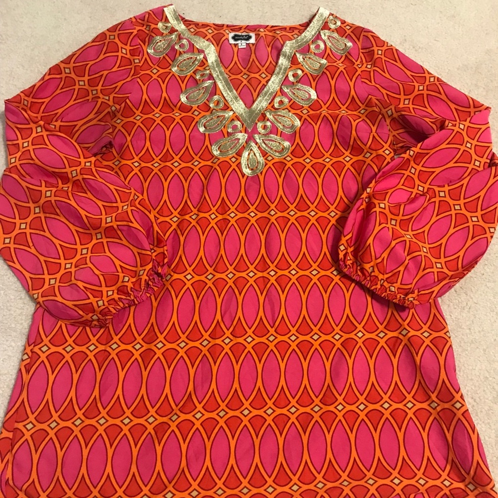 Gorgeous Mud Pie tunic